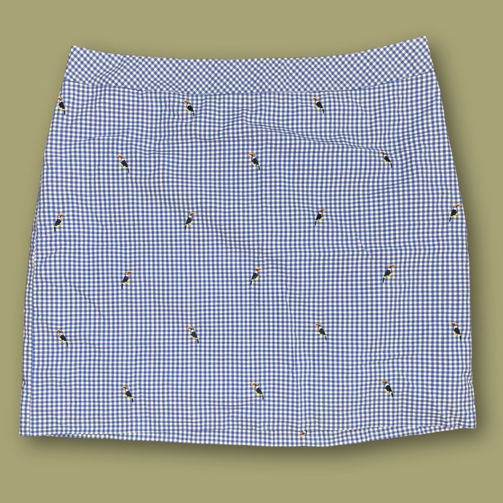 Talbots Gingham Skirt PETITE